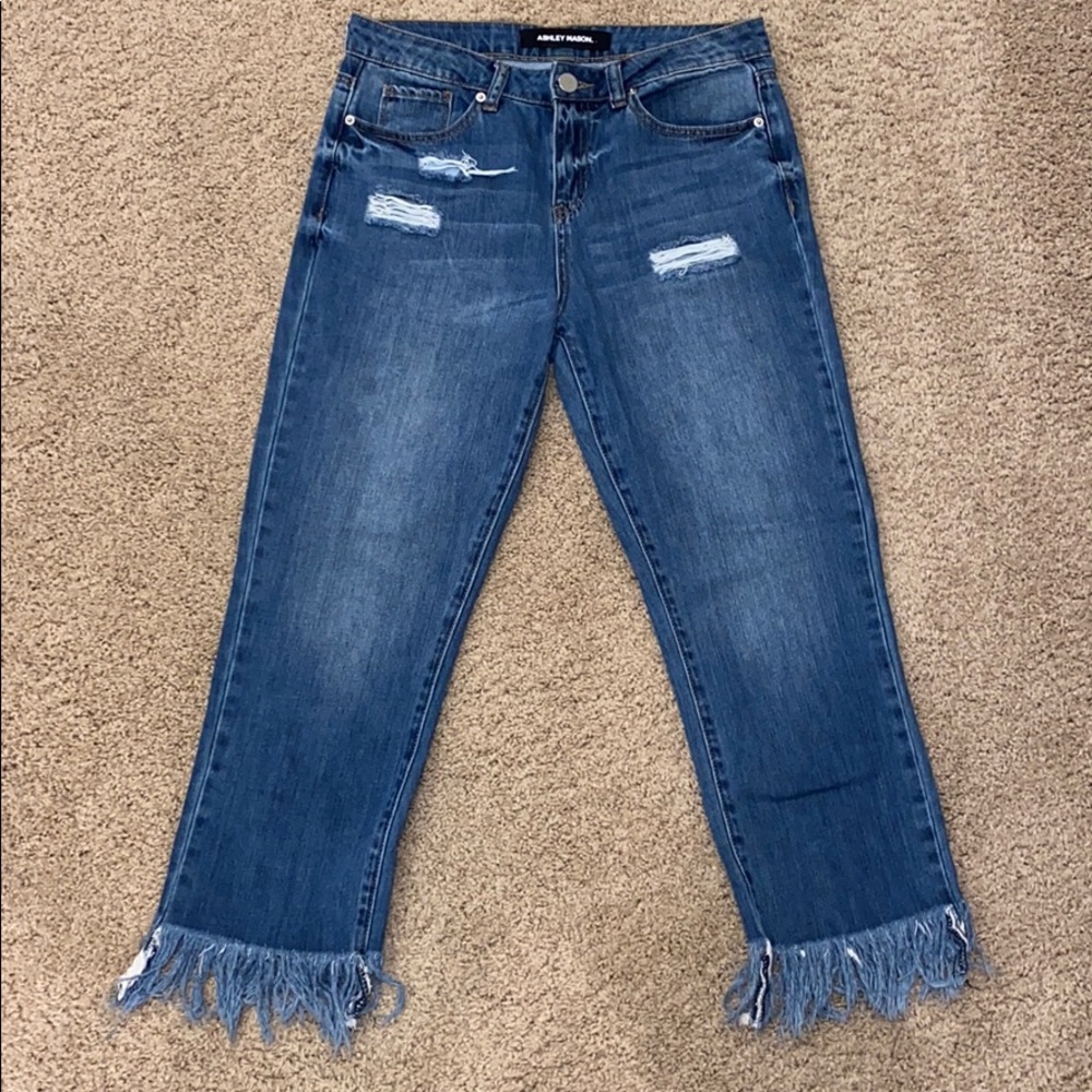 Jeans with Fringe